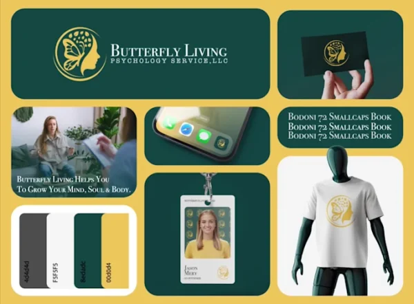 I will do minimalist luxury modern business logo design with a complete branding kit