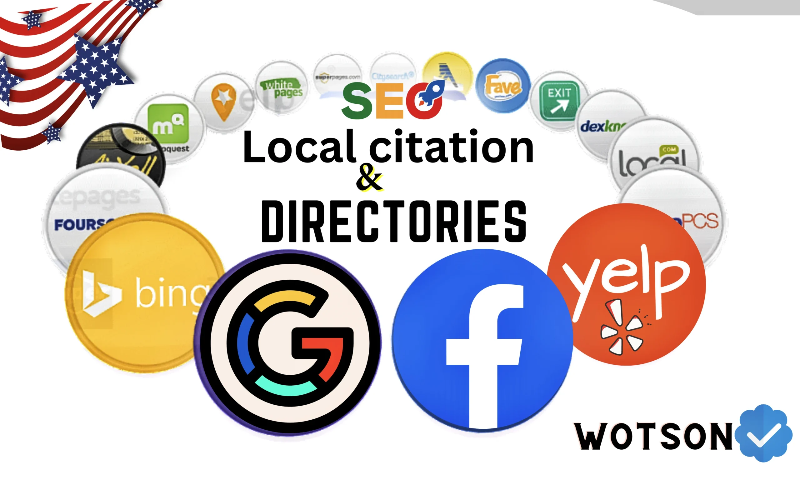 I will do 350 USA local citation and directory submission for local SEO