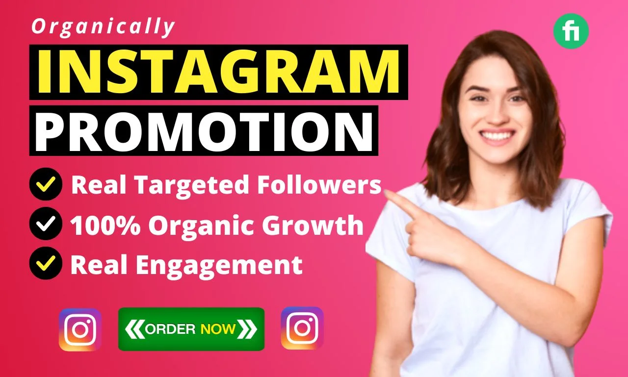 I will do super fast instagram organic growth, promotion, and marketing